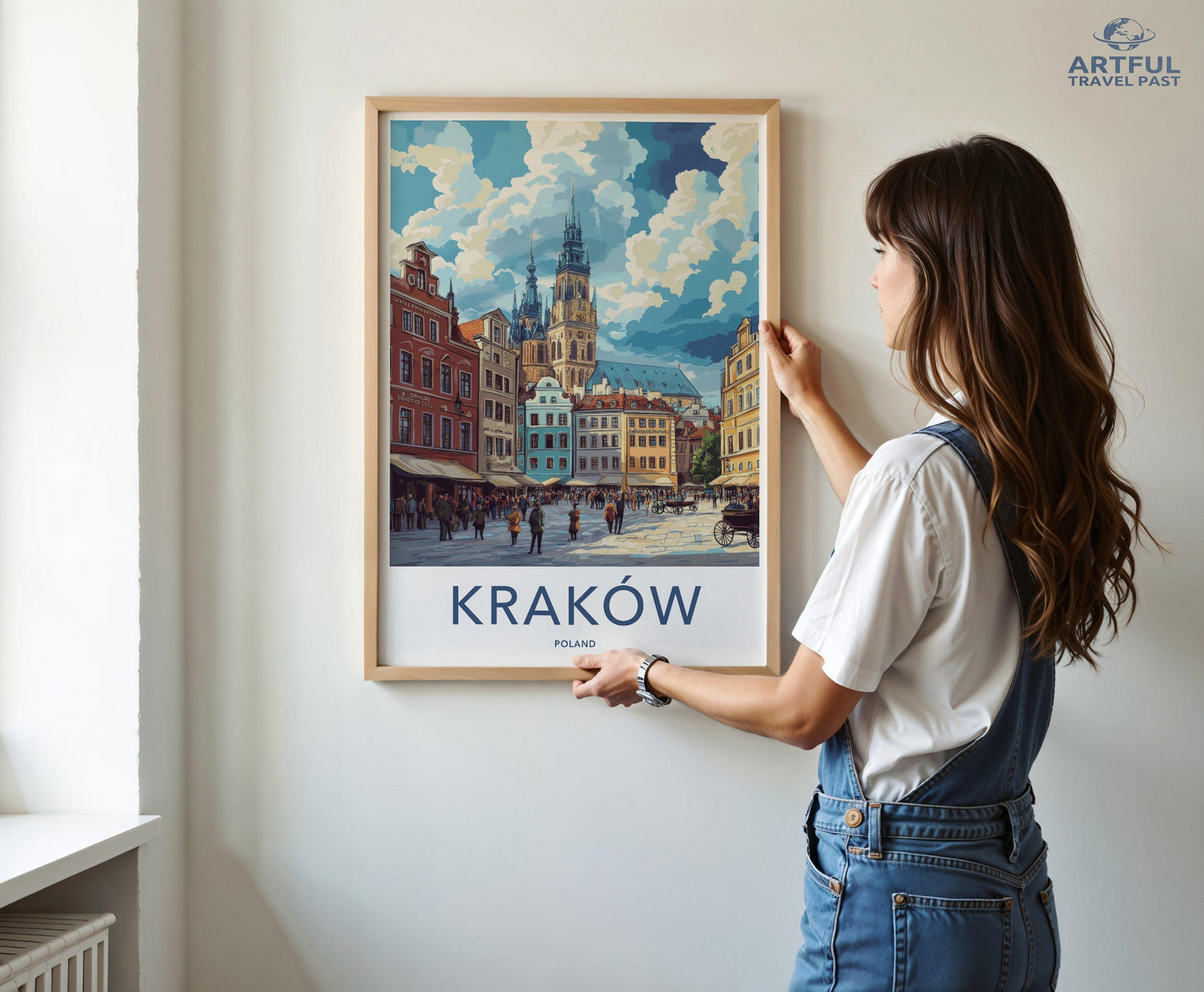 Kraków Poster - Poland Wall Art