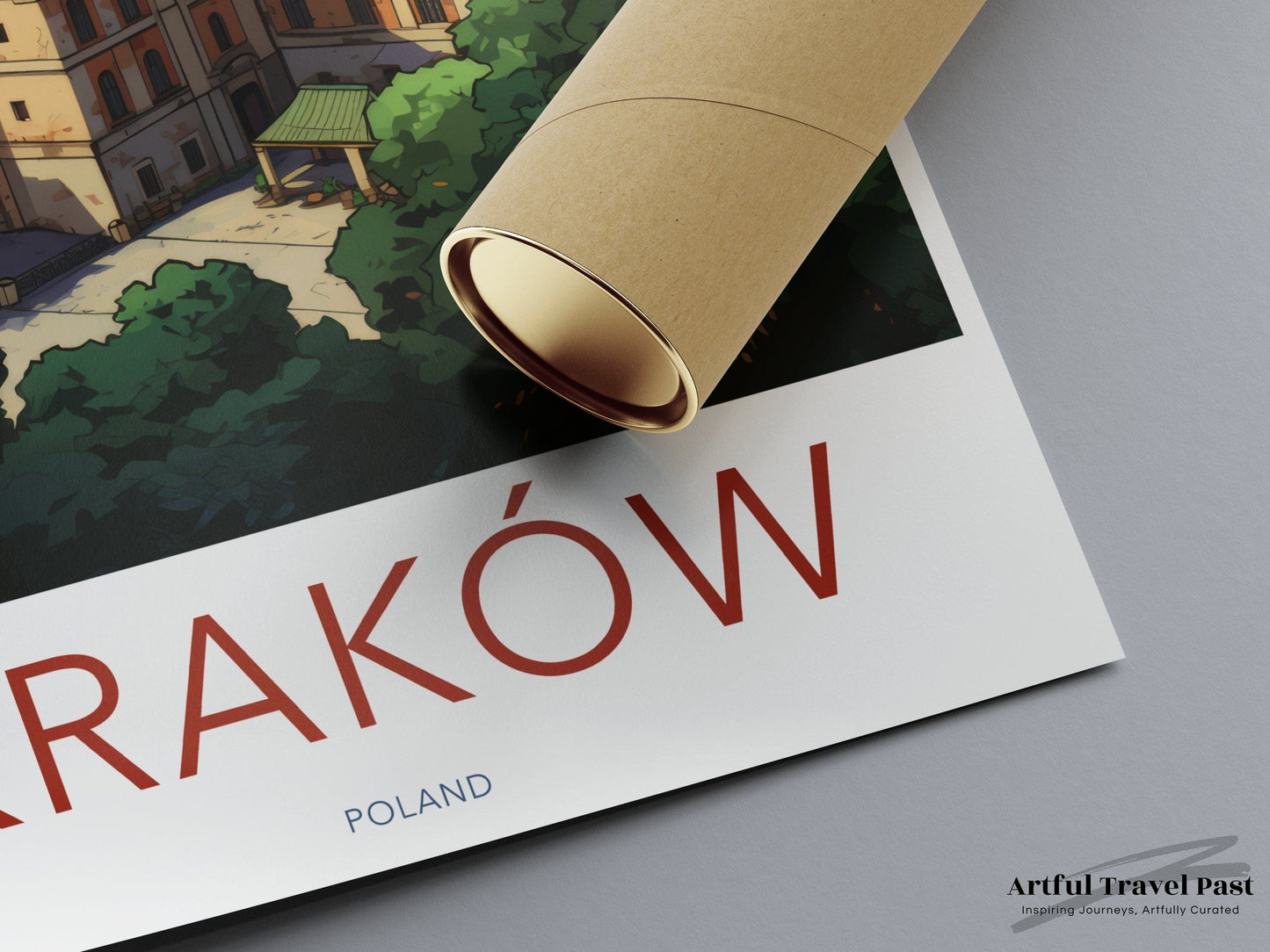 Kraków Poster - Poland Wall Art