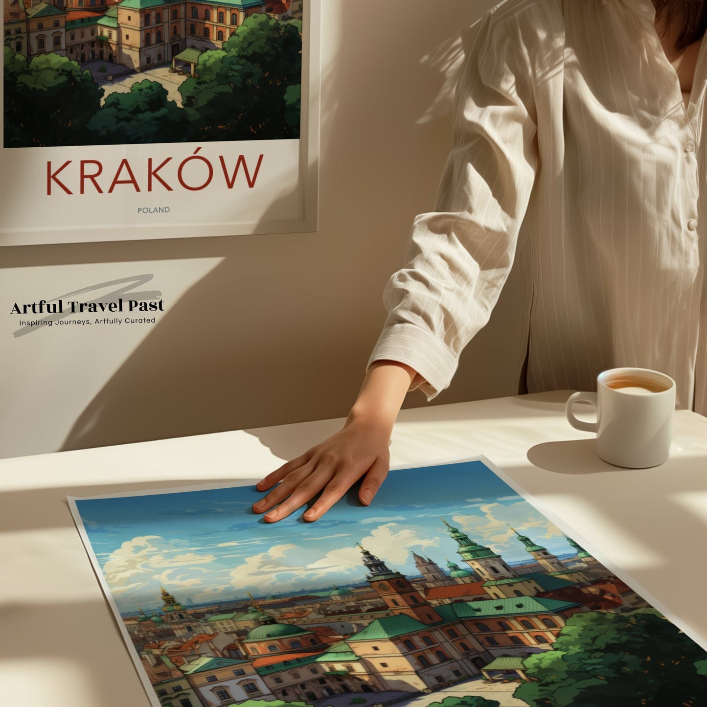 Kraków Poster - Poland Wall Art