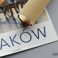 Kraków Poster - Poland Wall Art