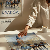 Kraków Poster - Poland Wall Art