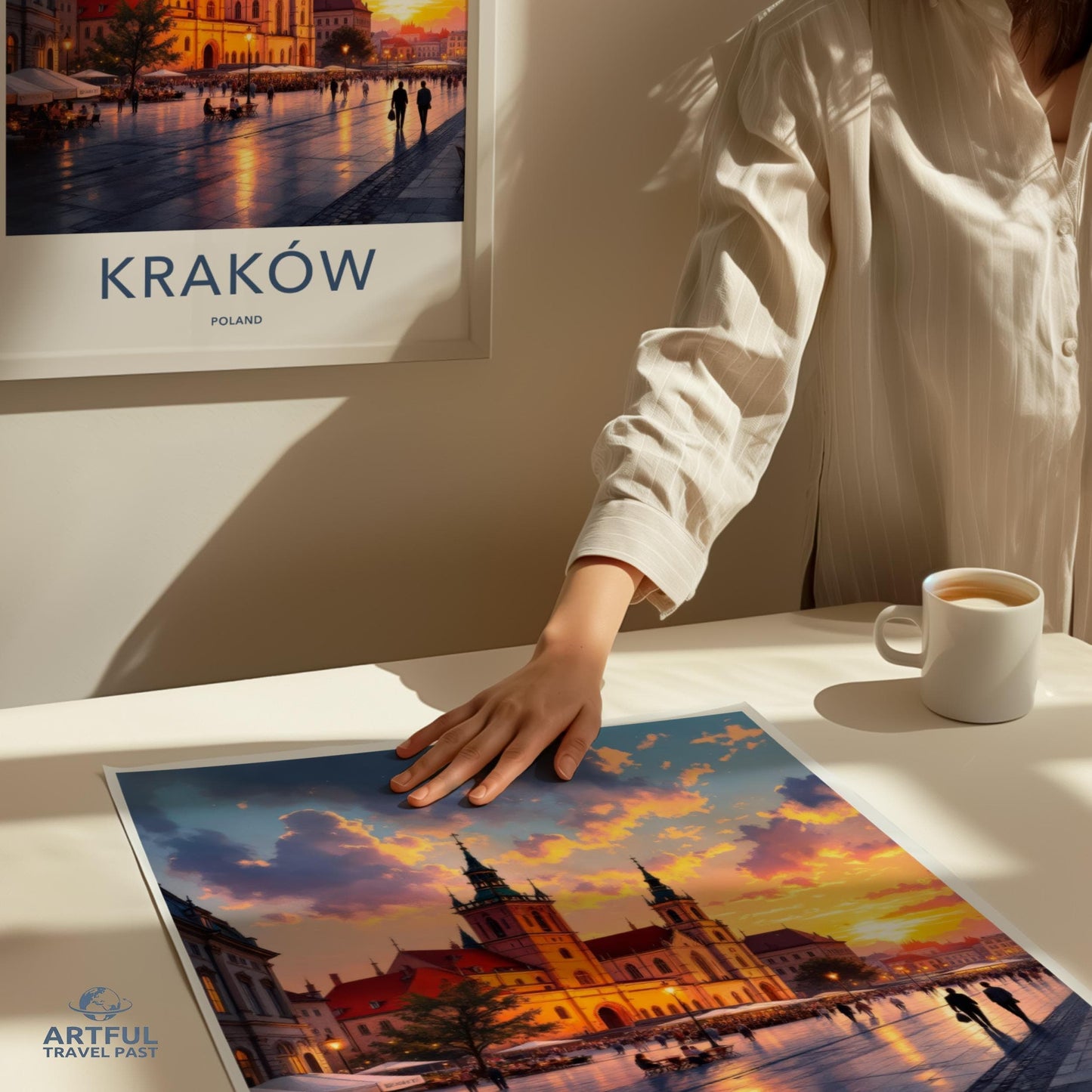 Krakow Poster - Poland Wall Art