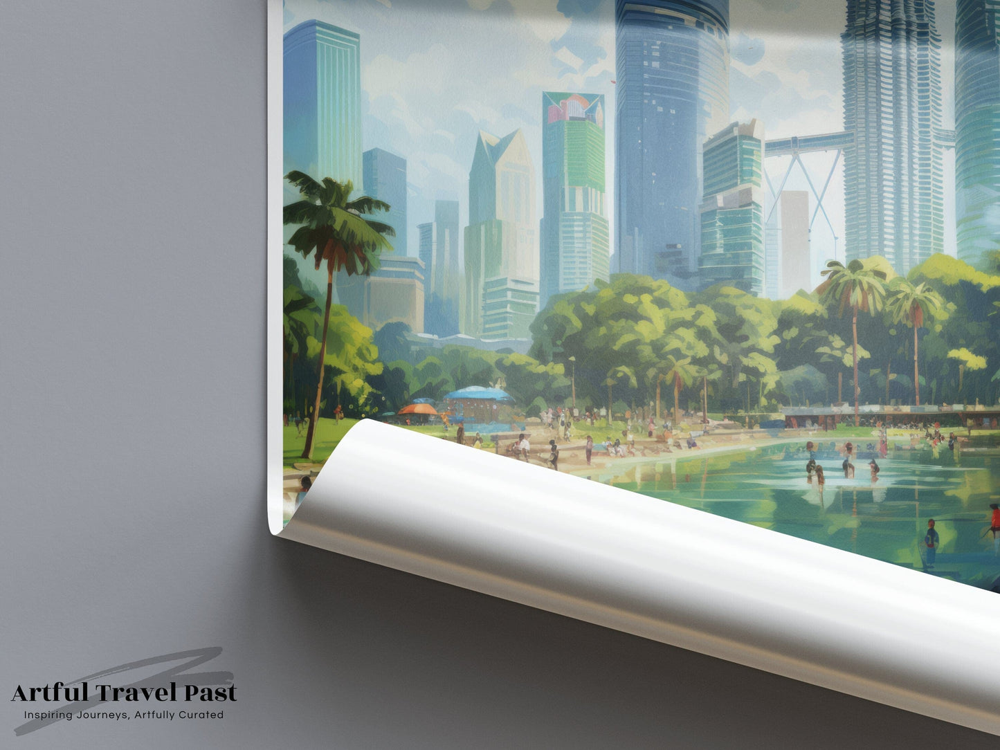 Kuala Lumpur Poster - Malaysia Wall Art