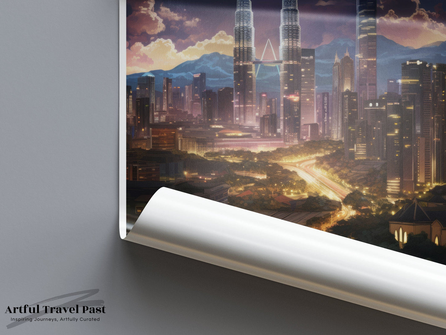 Kuala Lumpur Poster - Malaysia Wall Art