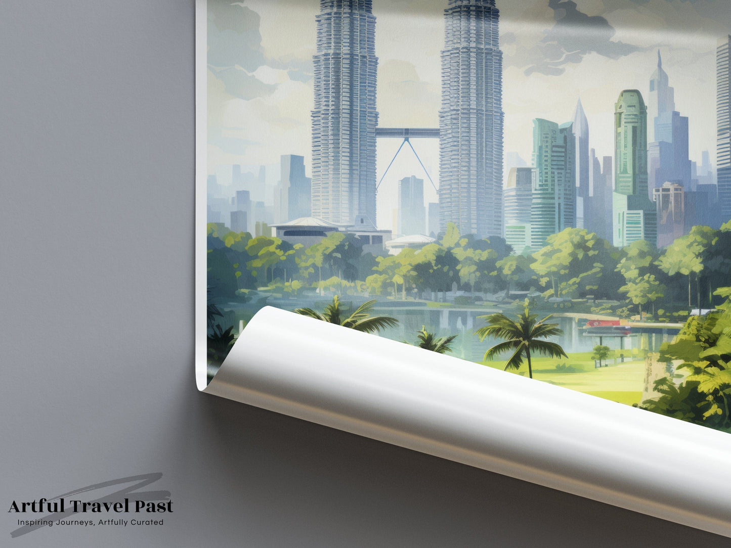 Kuala Lumpur Poster - Malaysia Wall Art