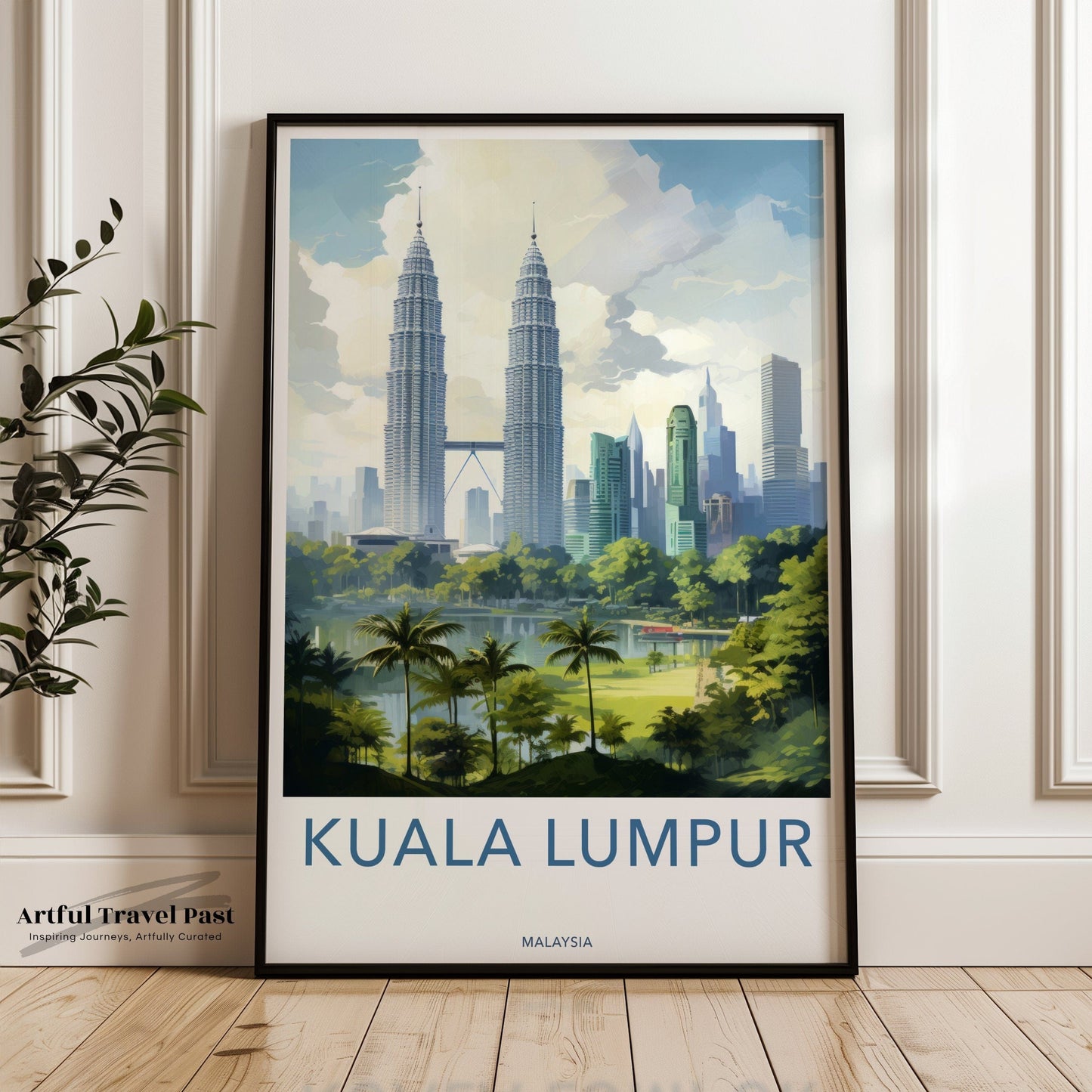 Kuala Lumpur Poster - Malaysia Wall Art