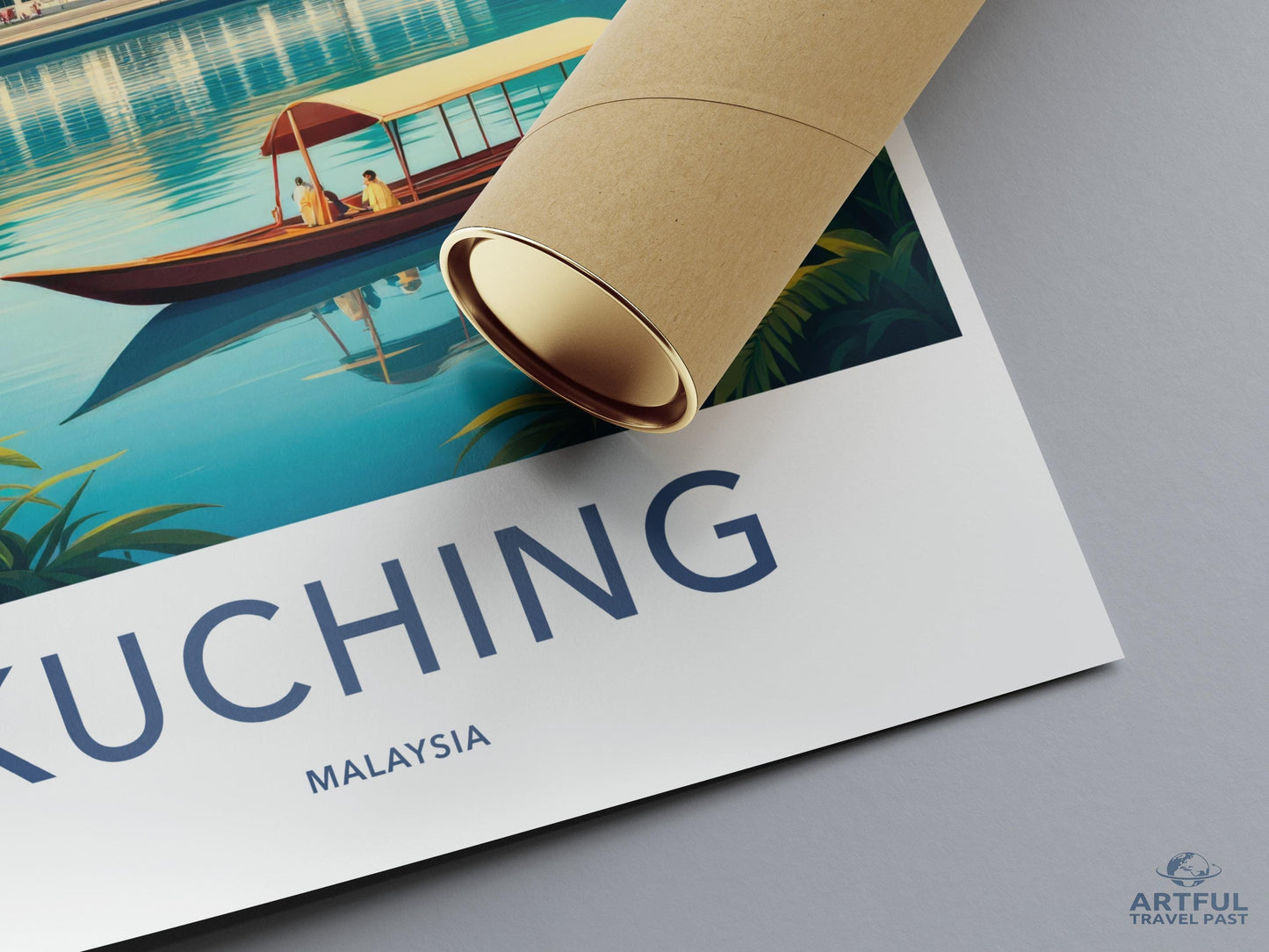 Kuching Poster - Malaysia Wall Art