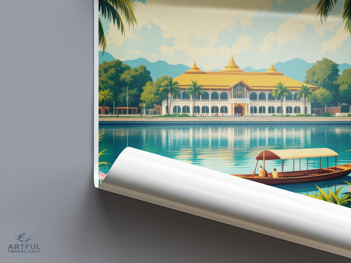 Kuching Poster - Malaysia Wall Art
