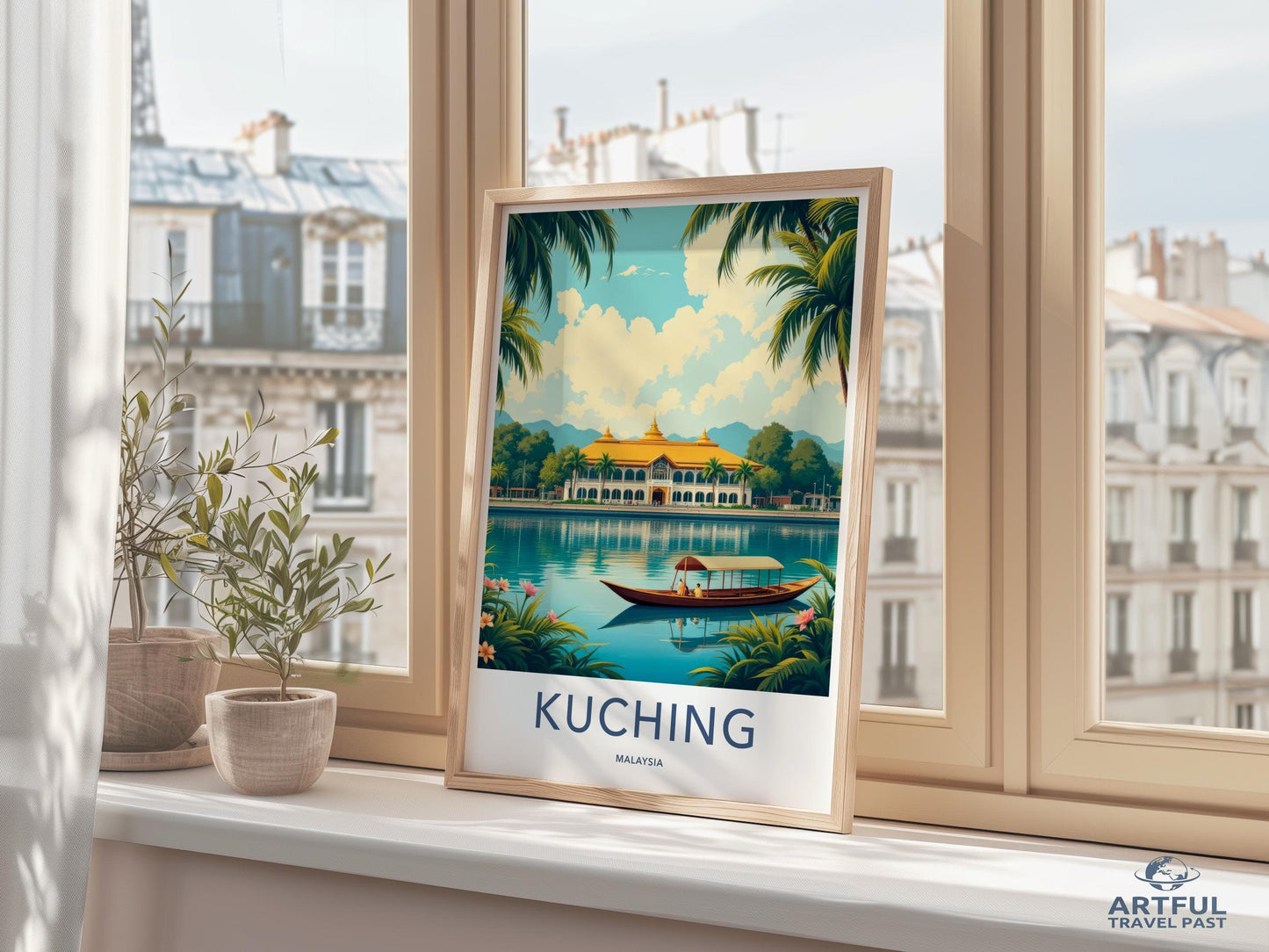 Kuching Poster - Malaysia Wall Art