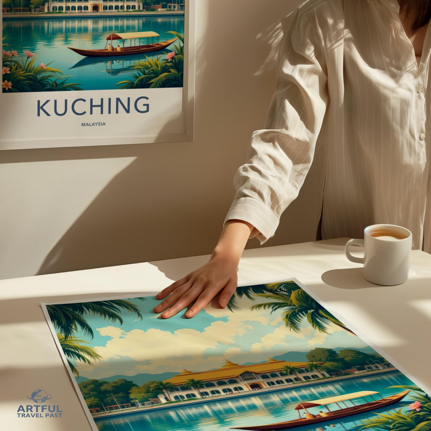 Kuching Poster - Malaysia Wall Art