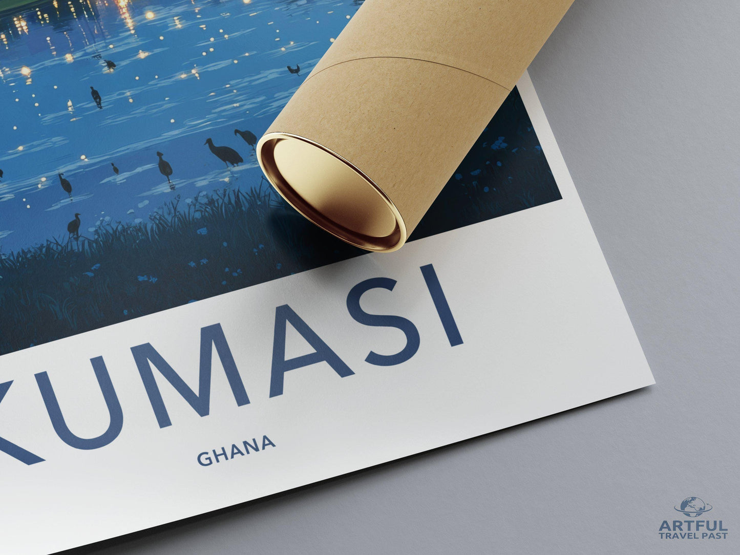 Kumasi Poster - Ghana Wall Art
