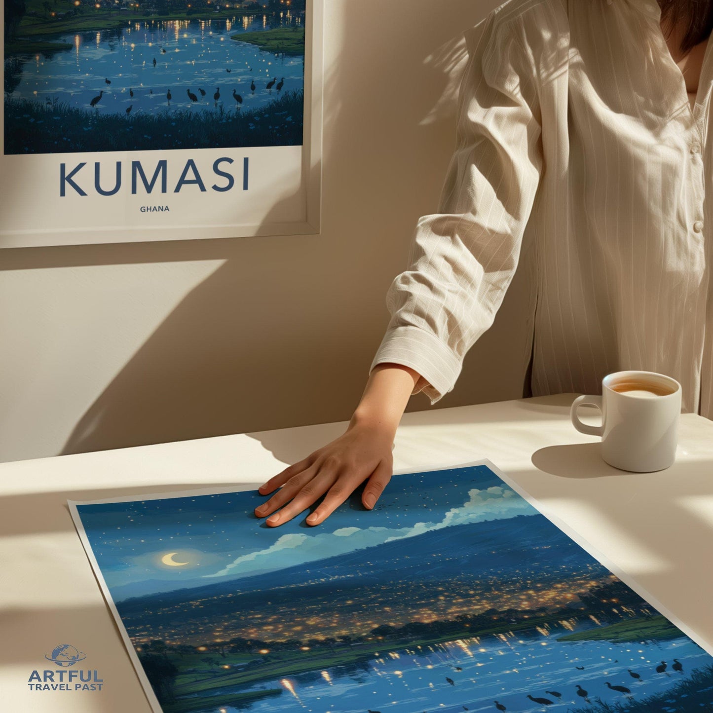 Kumasi Poster - Ghana Wall Art