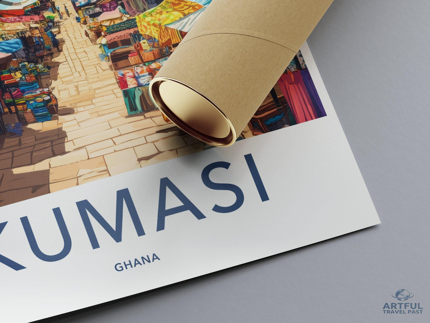 Kumasi Poster - Ghana Wall Art