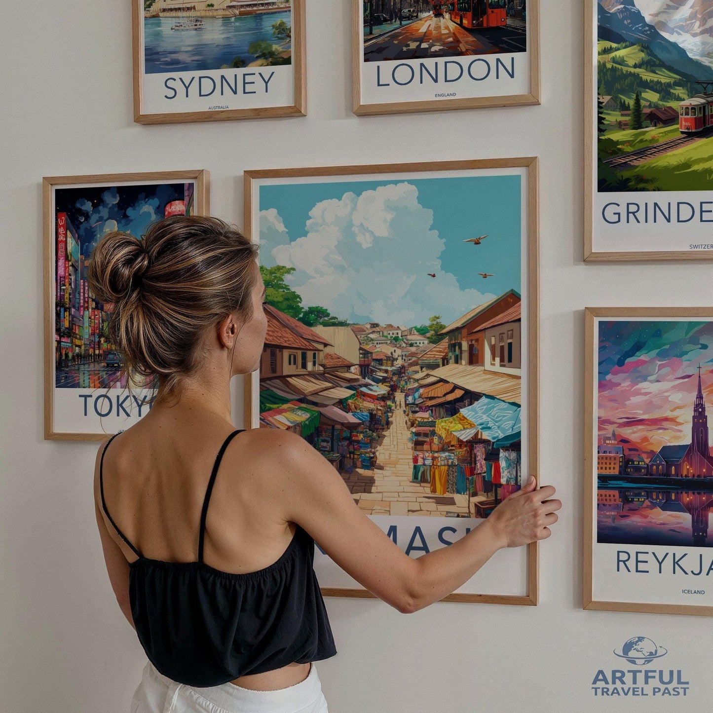Kumasi Poster - Ghana Wall Art