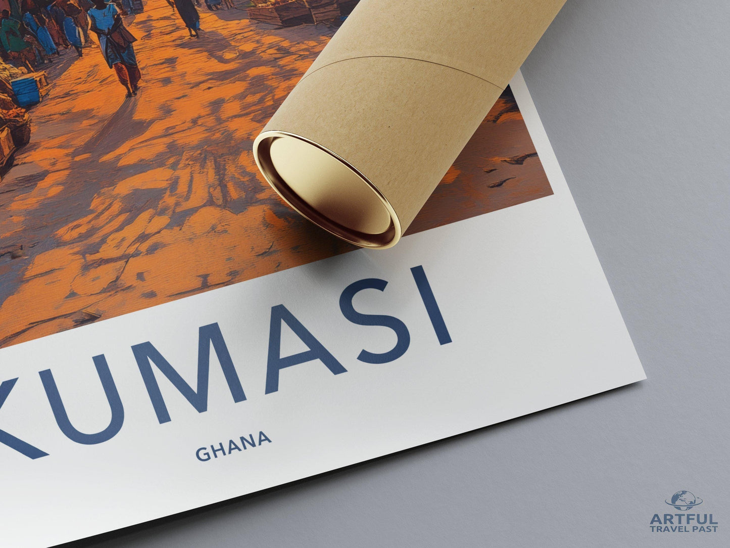 Kumasi Poster - Ghana Wall Art