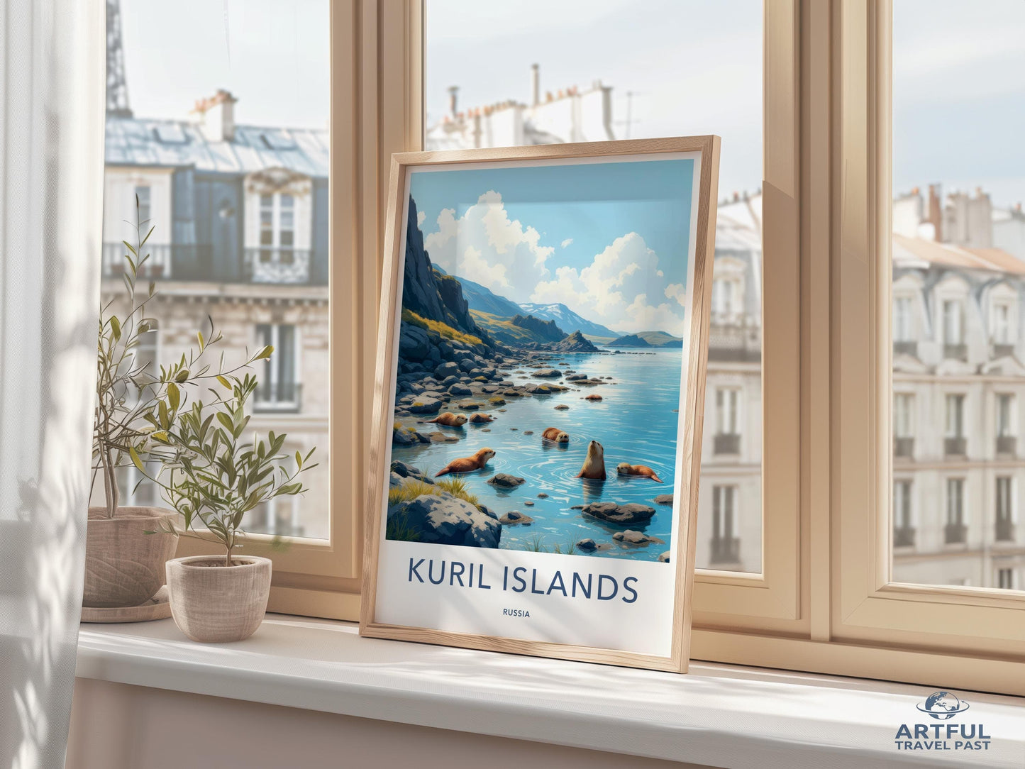 Kuril Islands Poster - Russia Wall Art