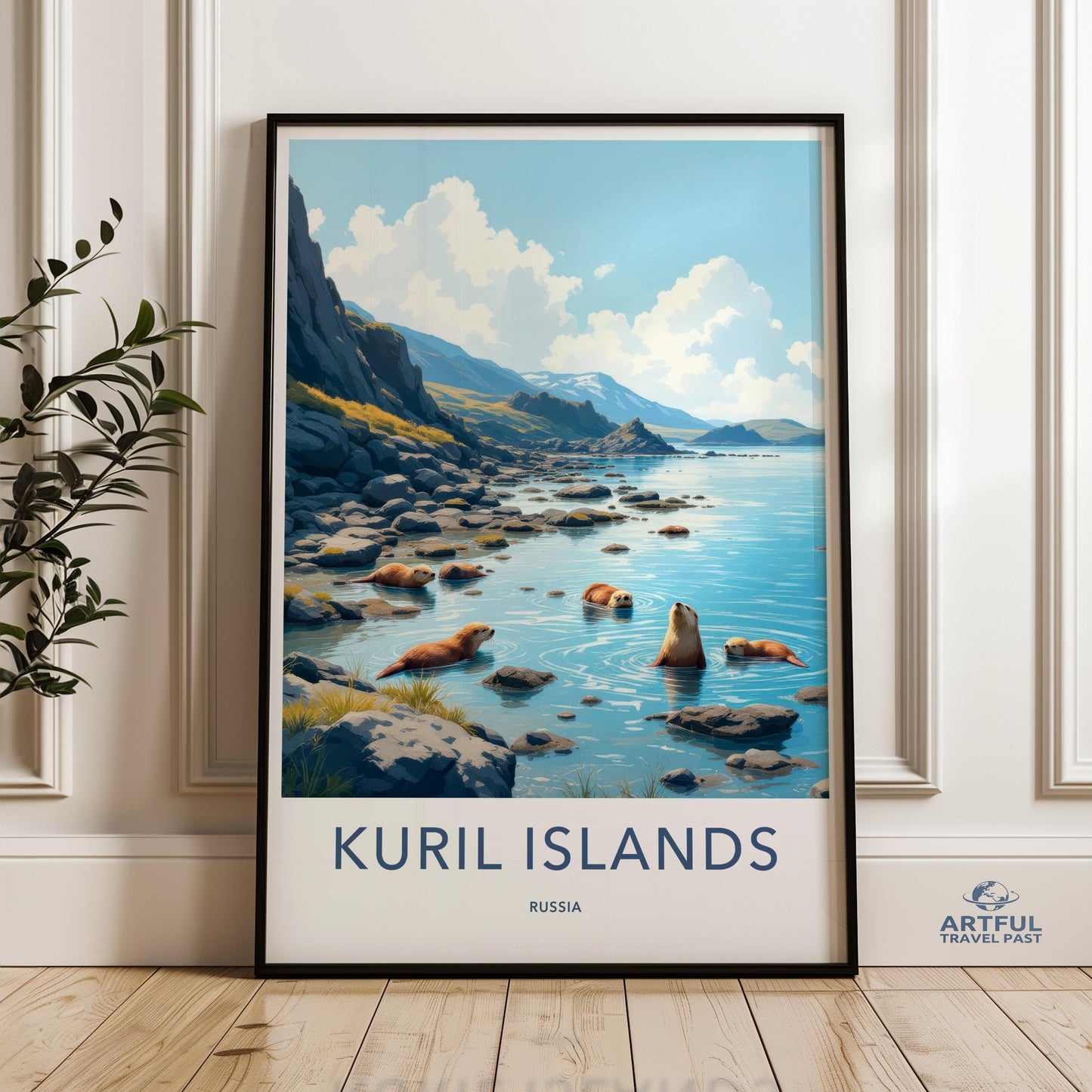 Kuril Islands Poster - Russia Wall Art
