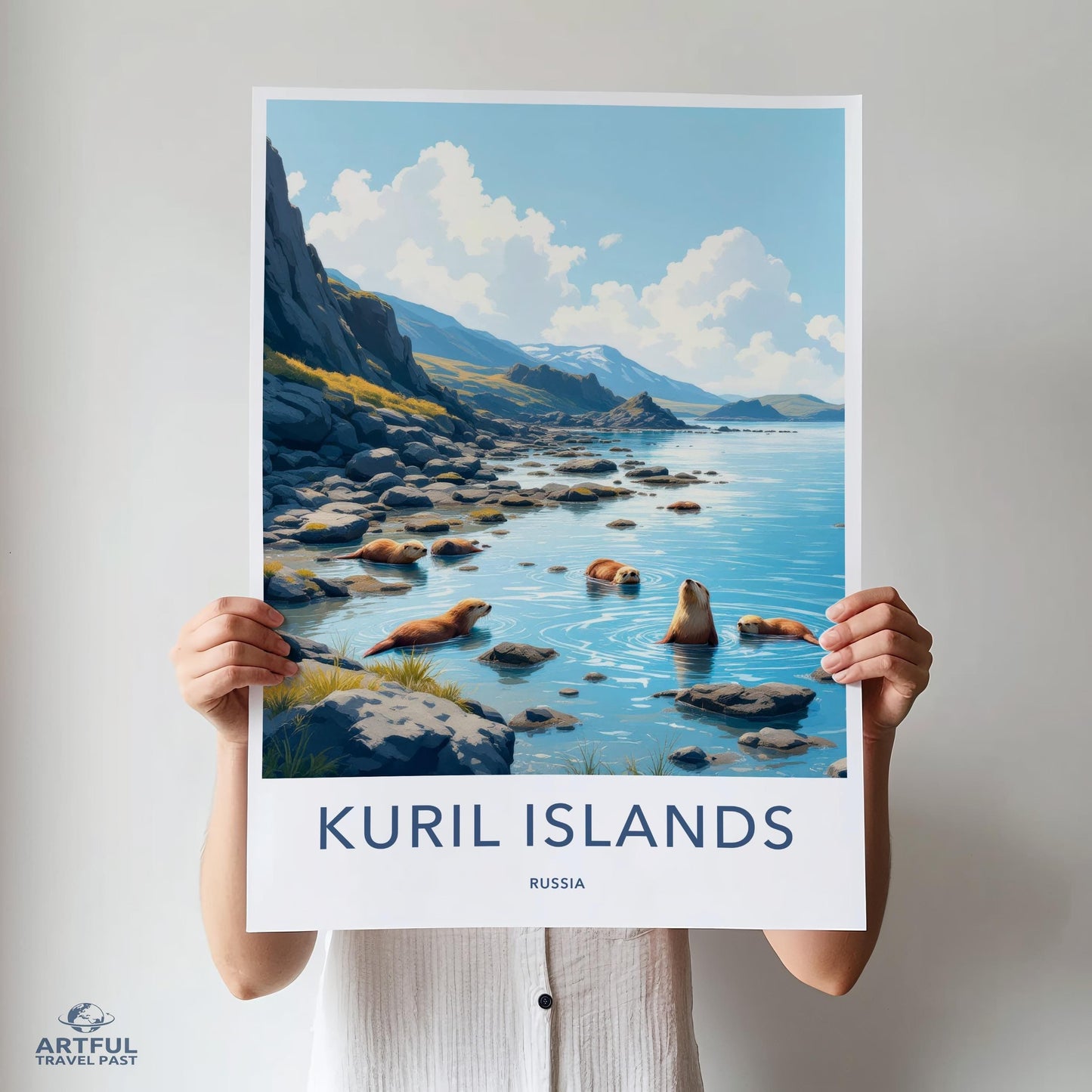 Kuril Islands Poster - Russia Wall Art