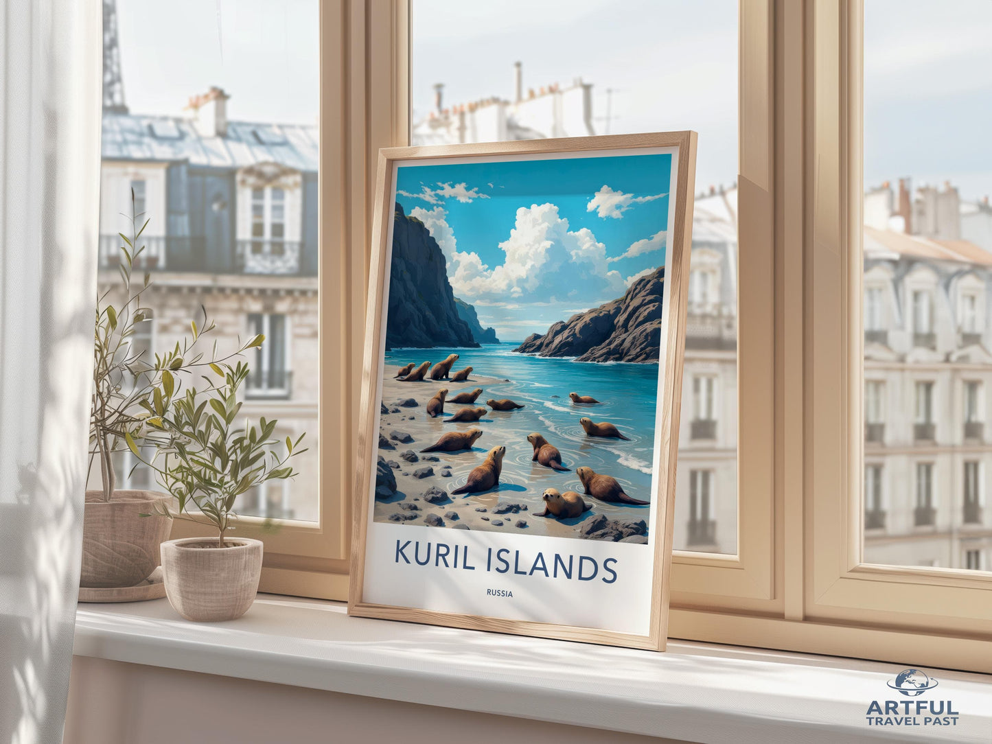 Kuril Islands Poster - Russia Wall Art