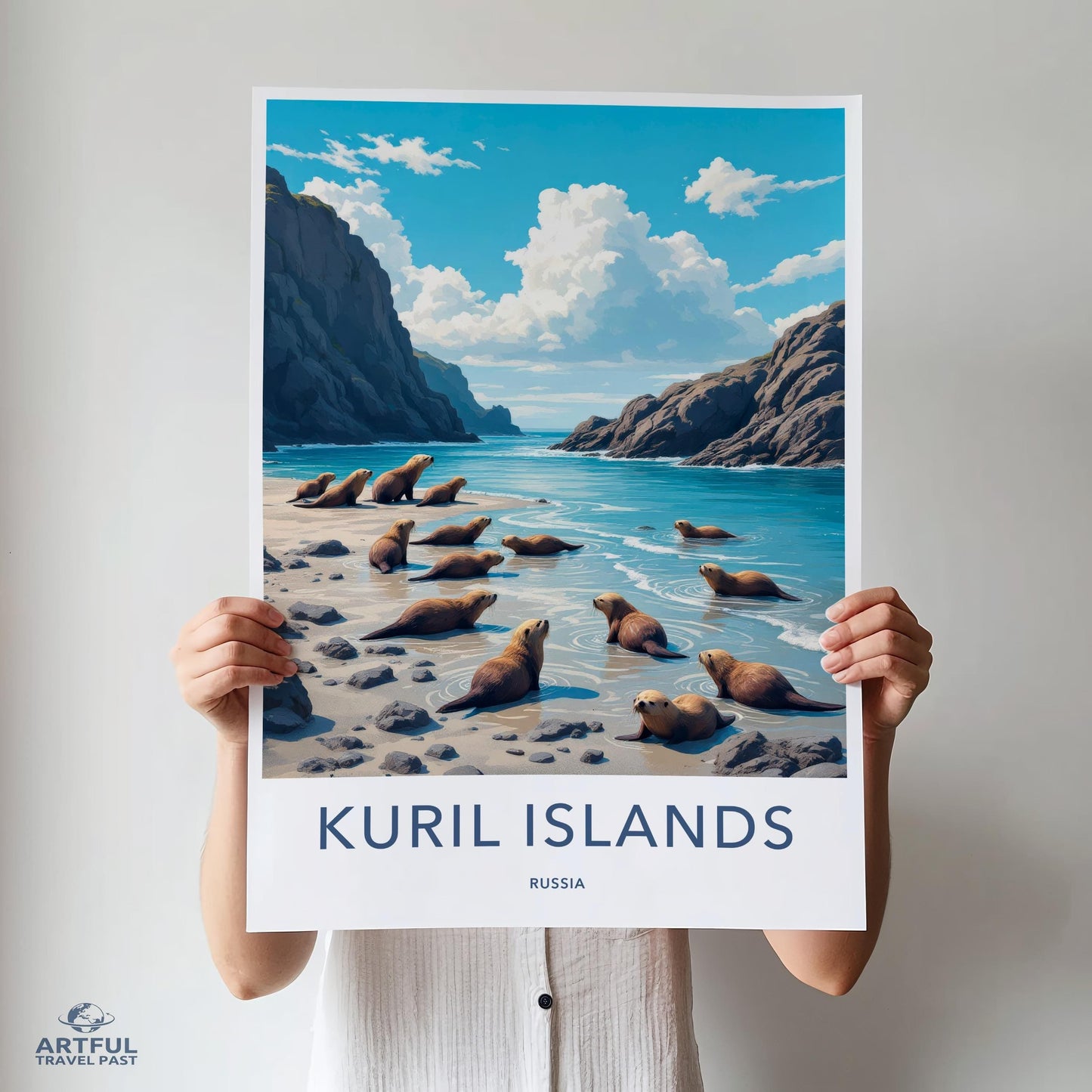 Kuril Islands Poster - Russia Wall Art