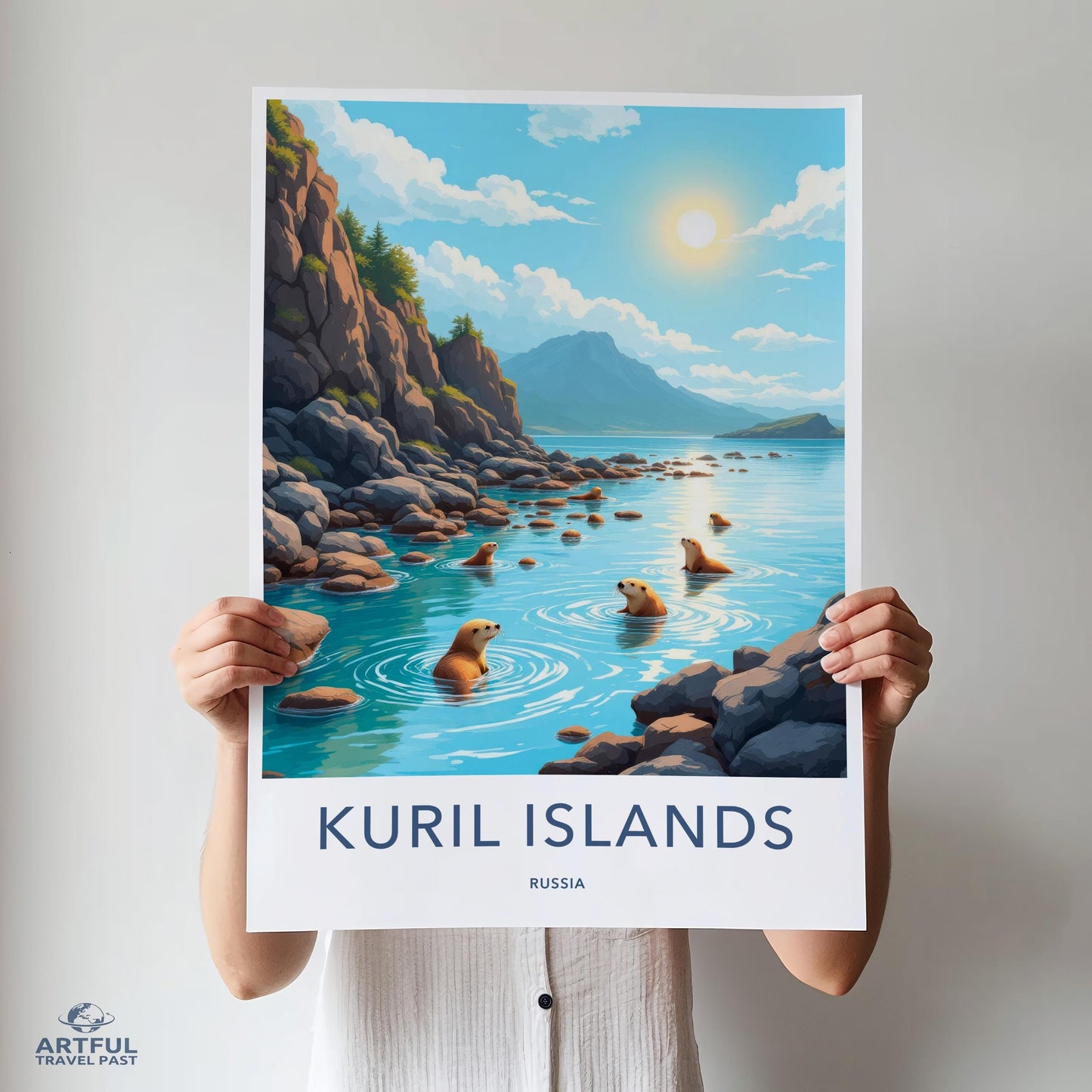 Kuril Islands Poster - Russia Wall Art