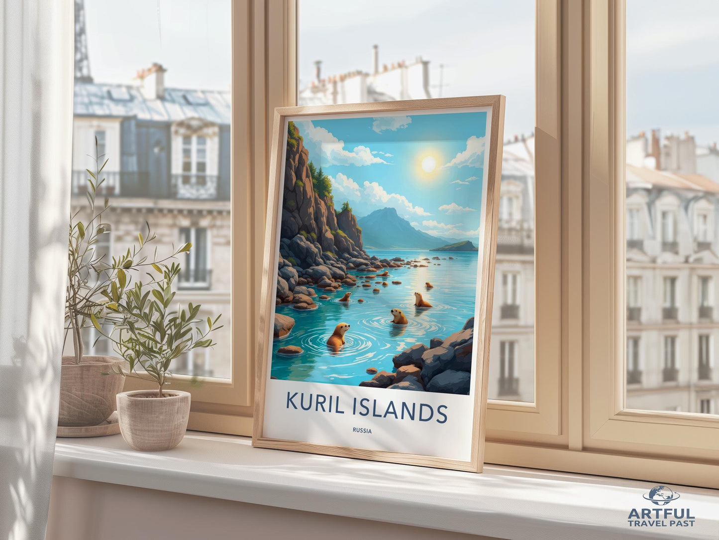 Kuril Islands Poster - Russia Wall Art
