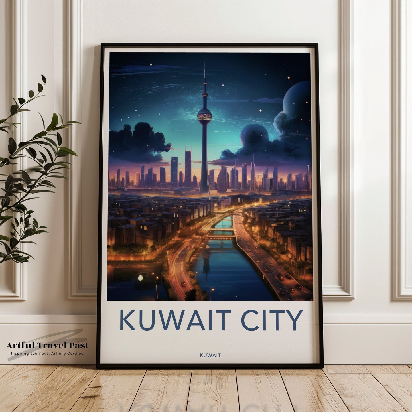 Kuwait City Poster