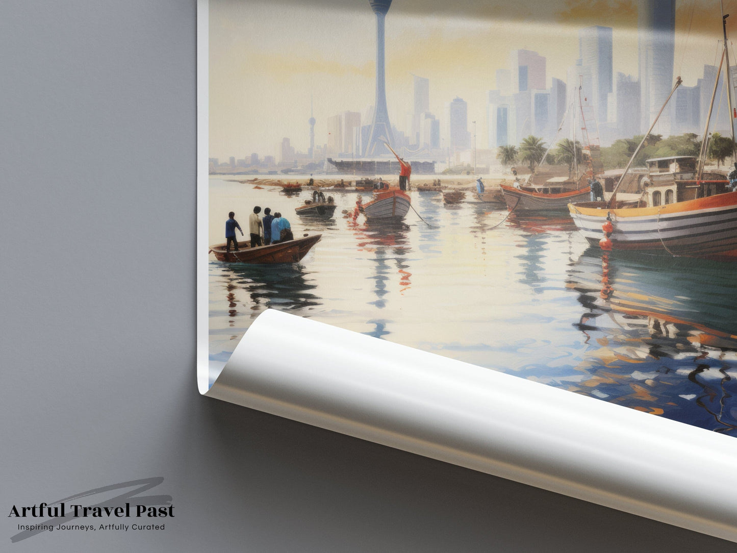 Kuwait City Poster