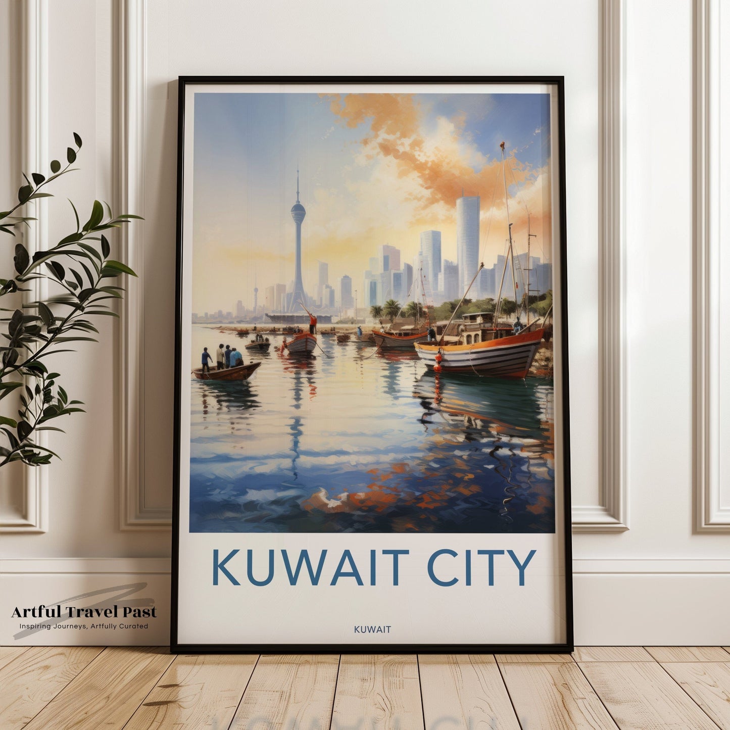 Kuwait City Poster