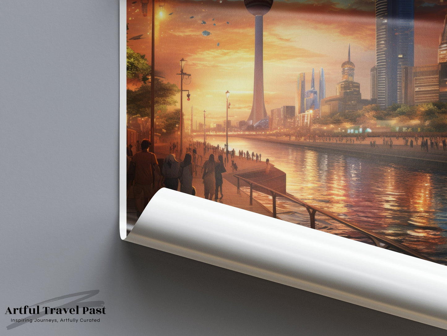 Kuwait City Poster