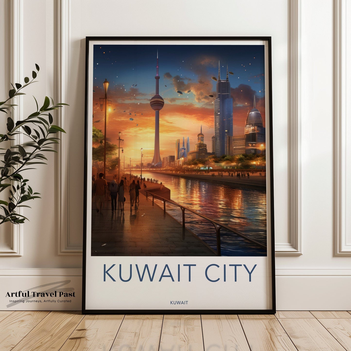 Kuwait City Poster