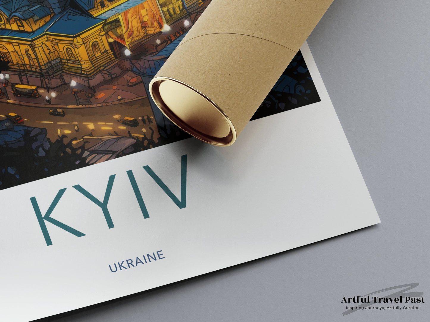 Kyiv Poster | Ukraine Wall Art | Eastern Europe Decor
