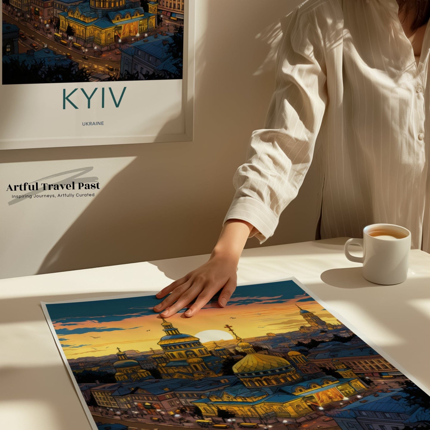 Kyiv Poster | Ukraine Wall Art | Eastern Europe Decor