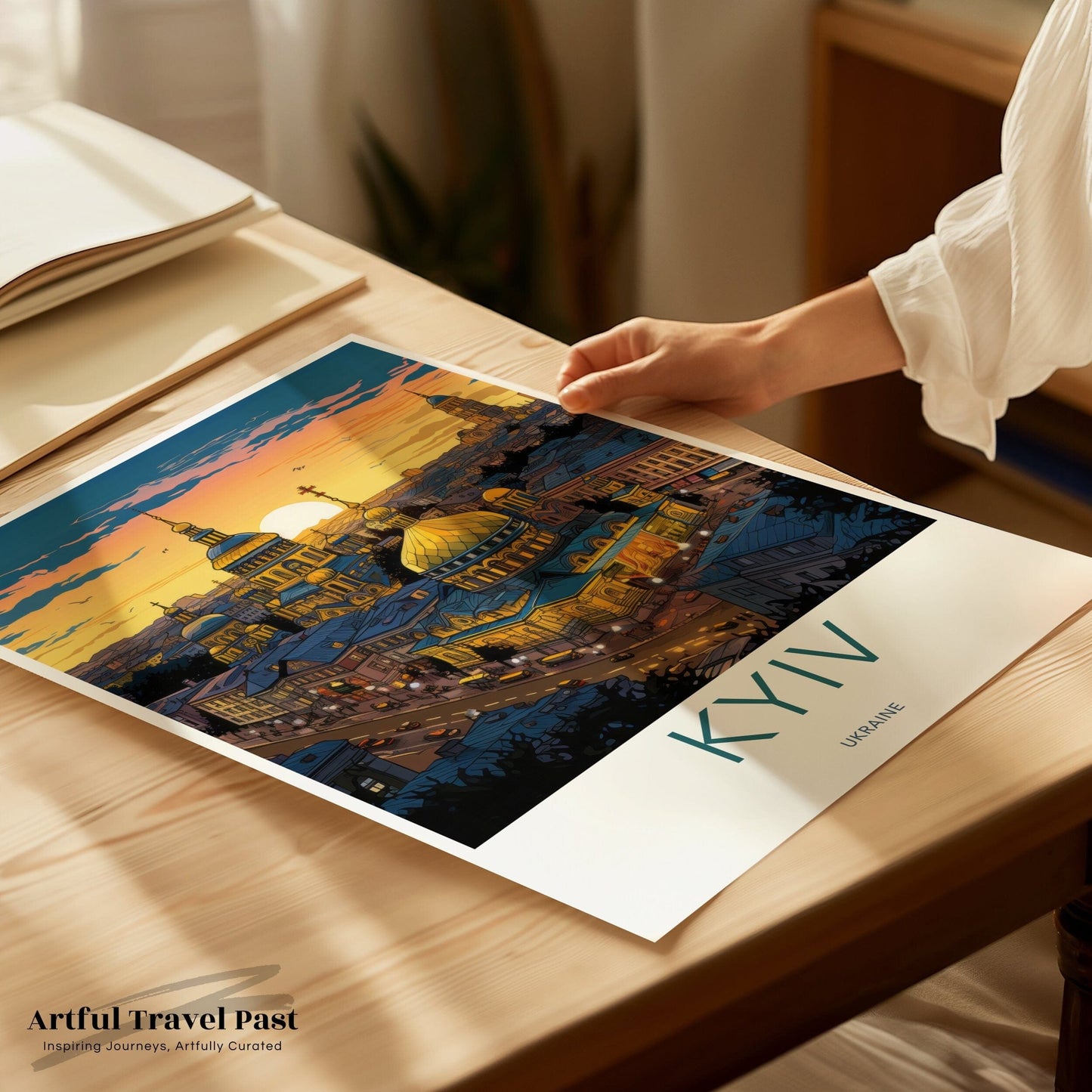 Kyiv Poster | Ukraine Wall Art | Eastern Europe Decor