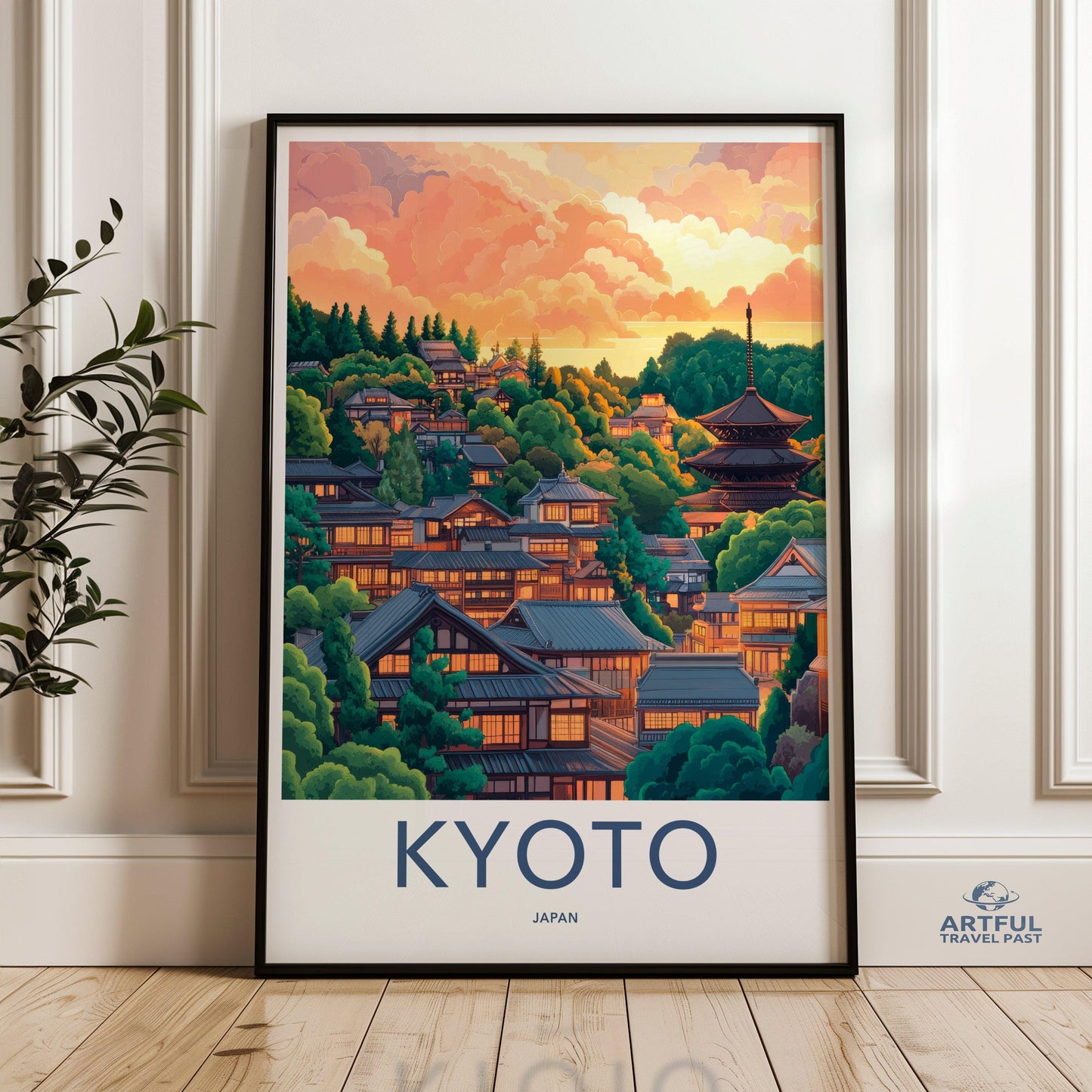 Kyoto Poster - Japan Wall Art