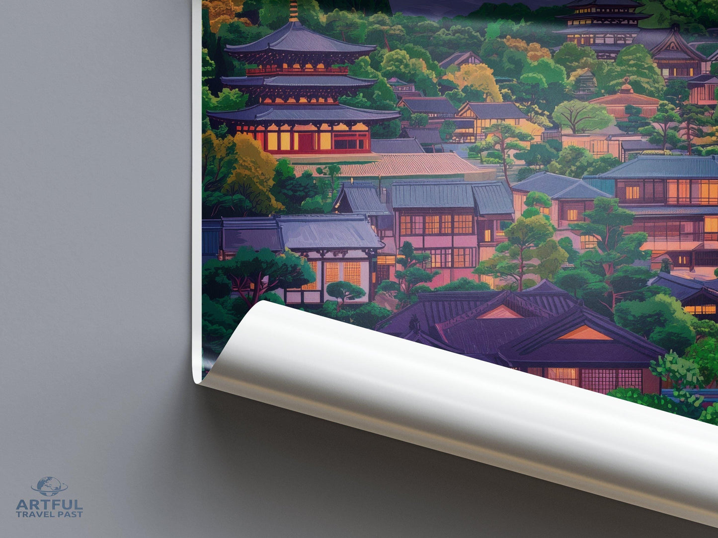 Kyoto Poster | Japan Wall Art | Asia Decor