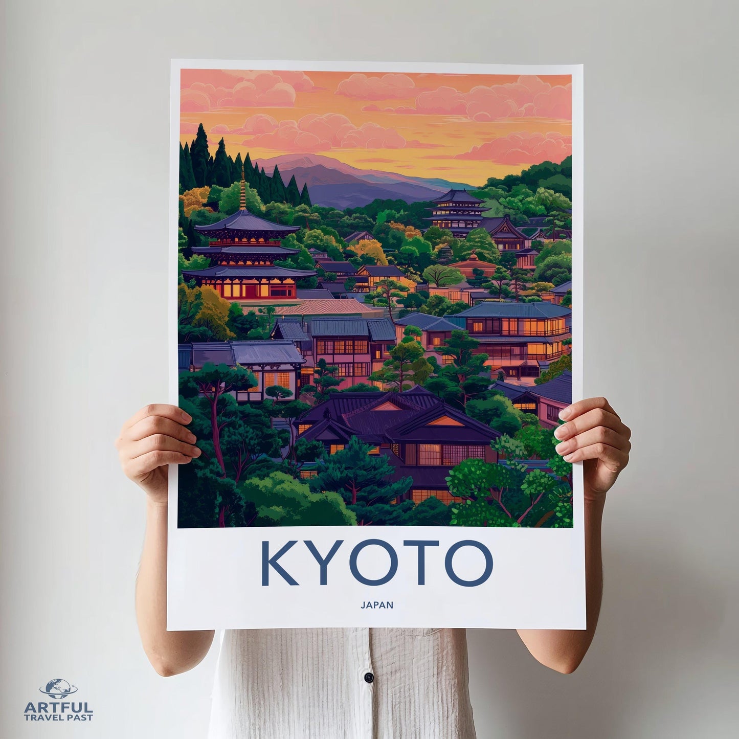Kyoto Poster | Japan Wall Art | Asia Decor