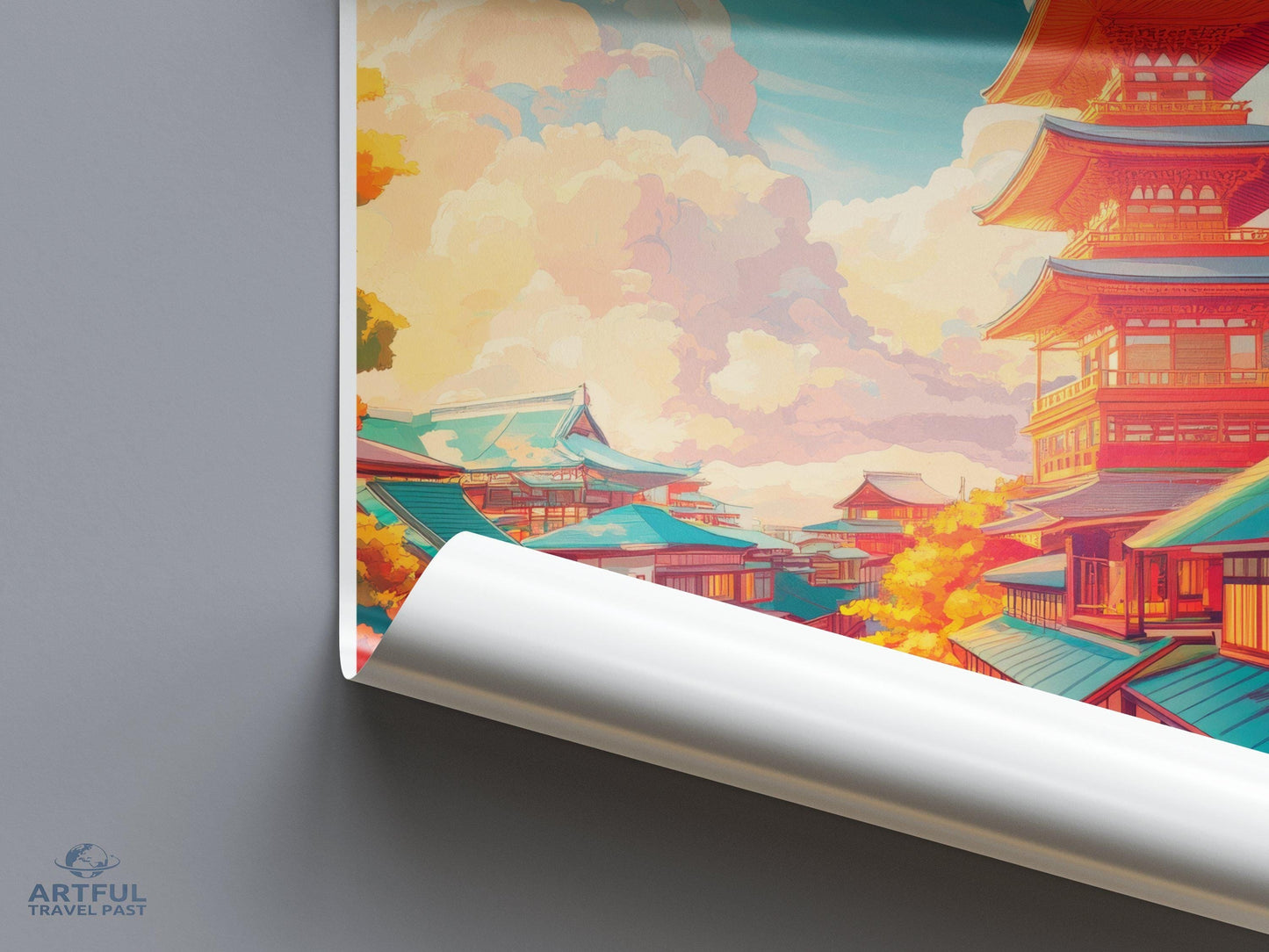 Kyoto Poster | Japan Wall Art | Asia Decor