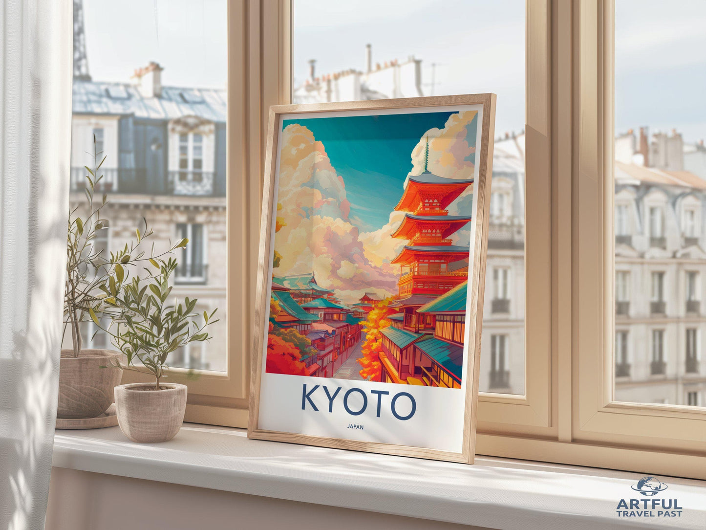 Kyoto Poster | Japan Wall Art | Asia Decor