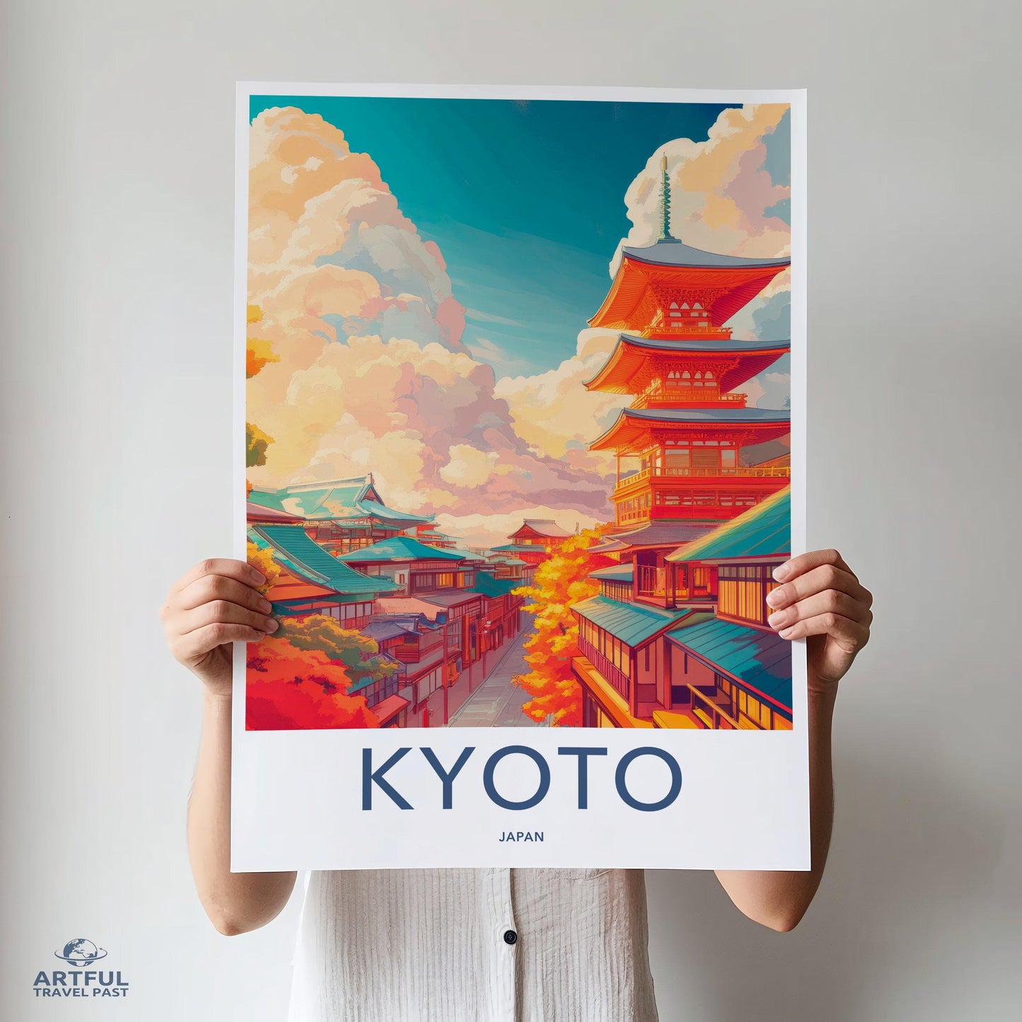 Kyoto Poster | Japan Wall Art | Asia Decor