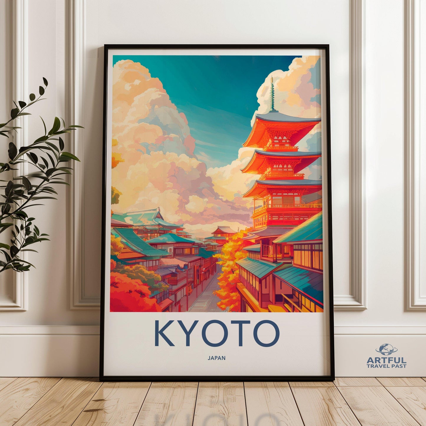Kyoto Poster | Japan Wall Art | Asia Decor