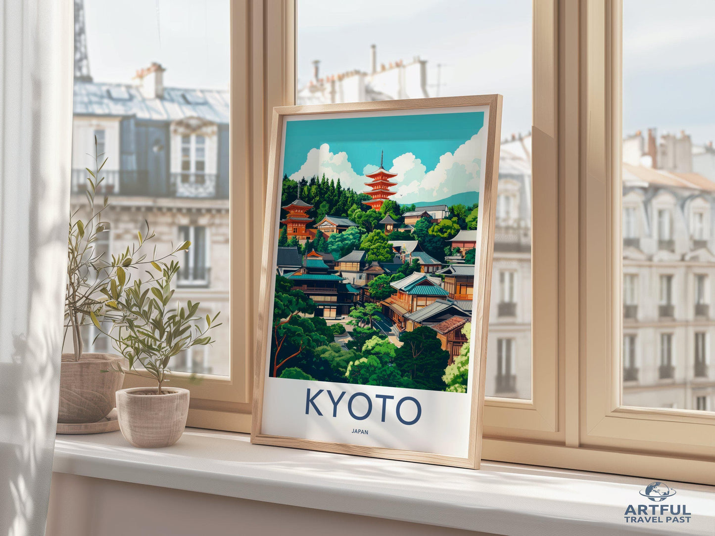 Kyoto Poster | Japan Wall Art | Asia Decor