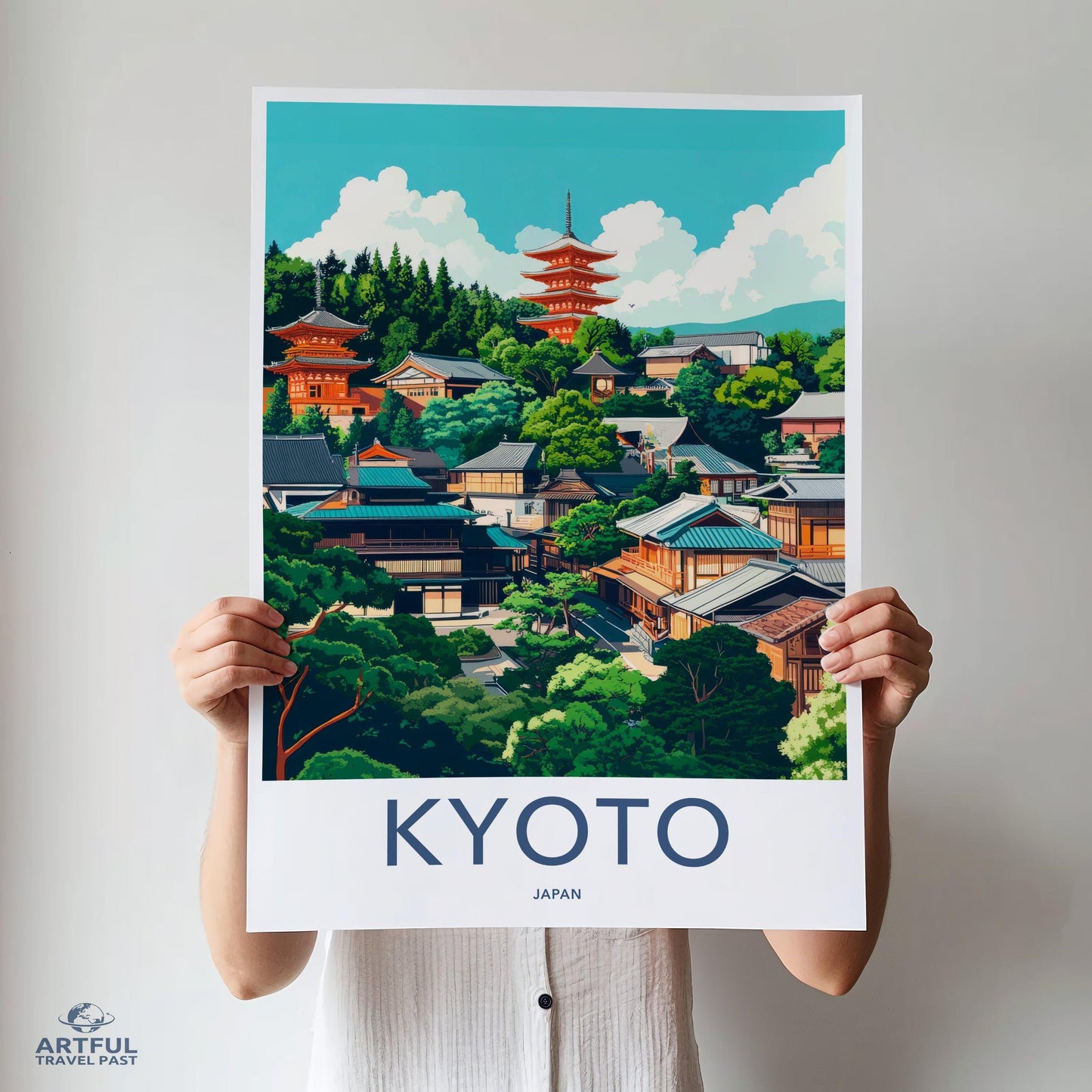 Kyoto Poster | Japan Wall Art | Asia Decor