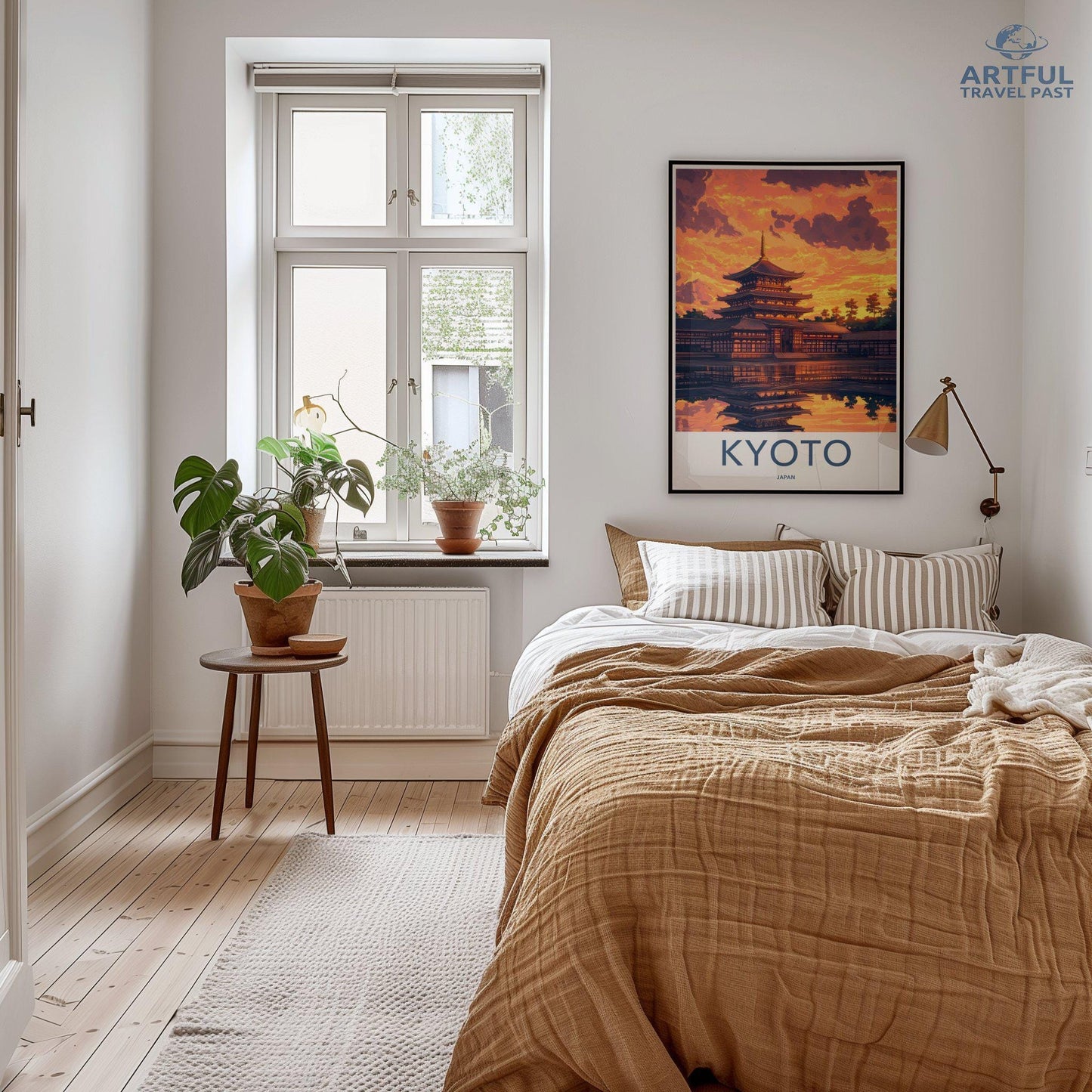 Kyoto Temple Poster | Japan Wall Art | Asia Decor