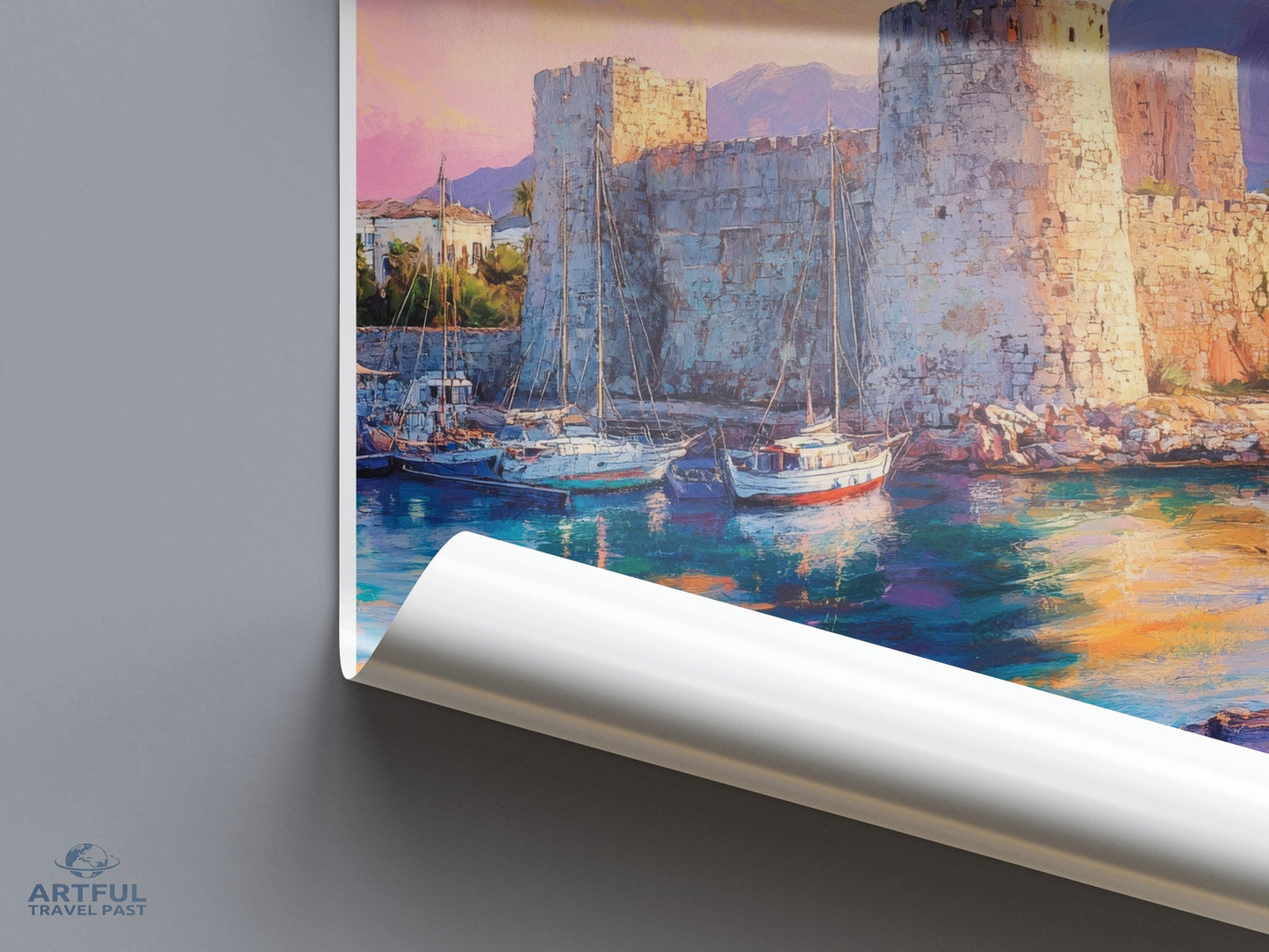 Kyrenia Poster - Northern Cyprus Wall Art