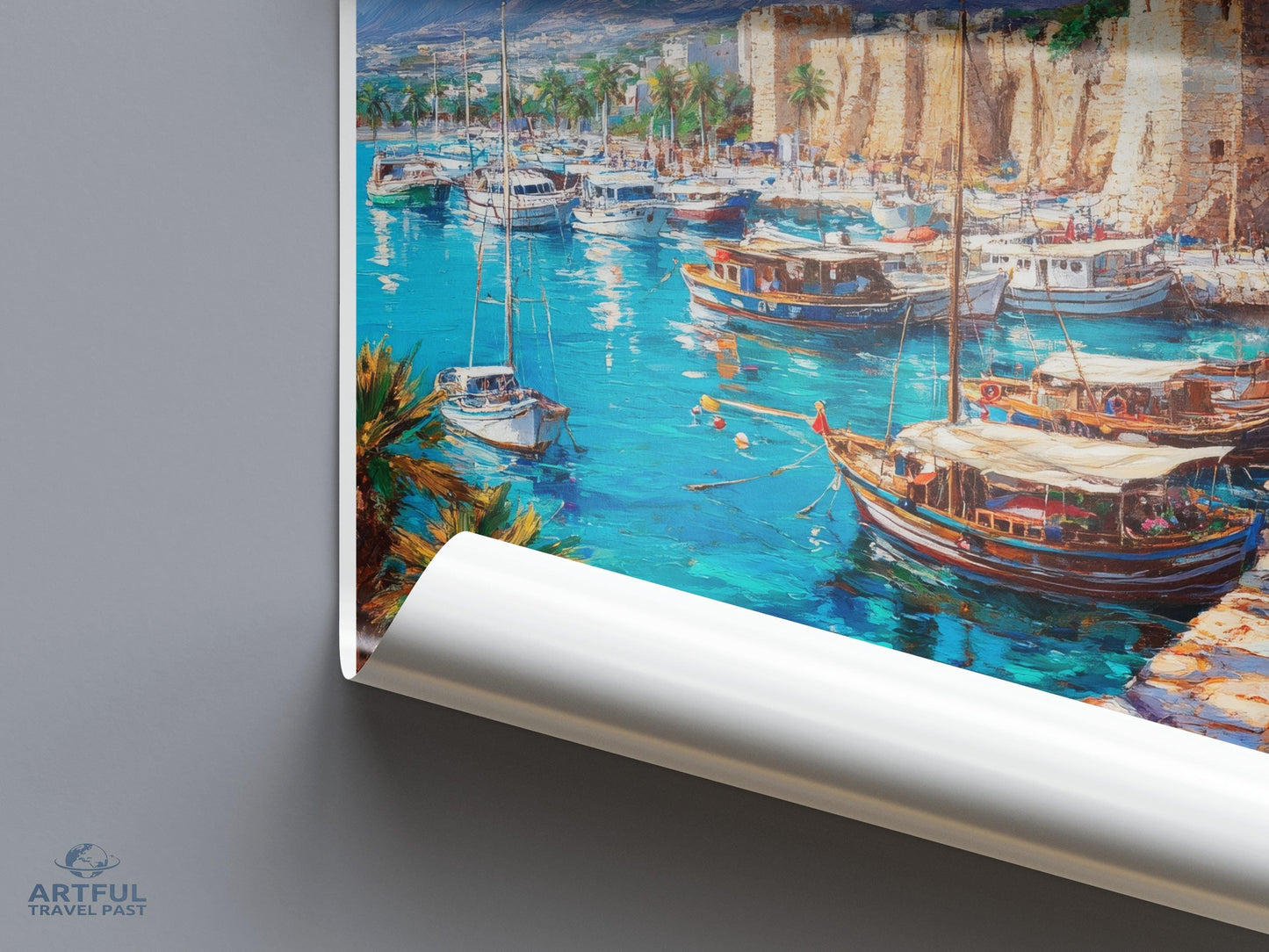 Kyrenia Poster - Northern Cyprus Wall Art