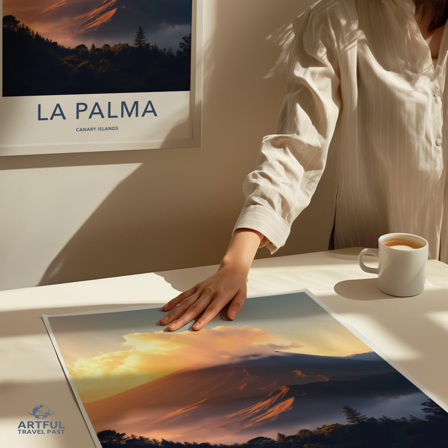 La Palma Poster - Canary Islands Art