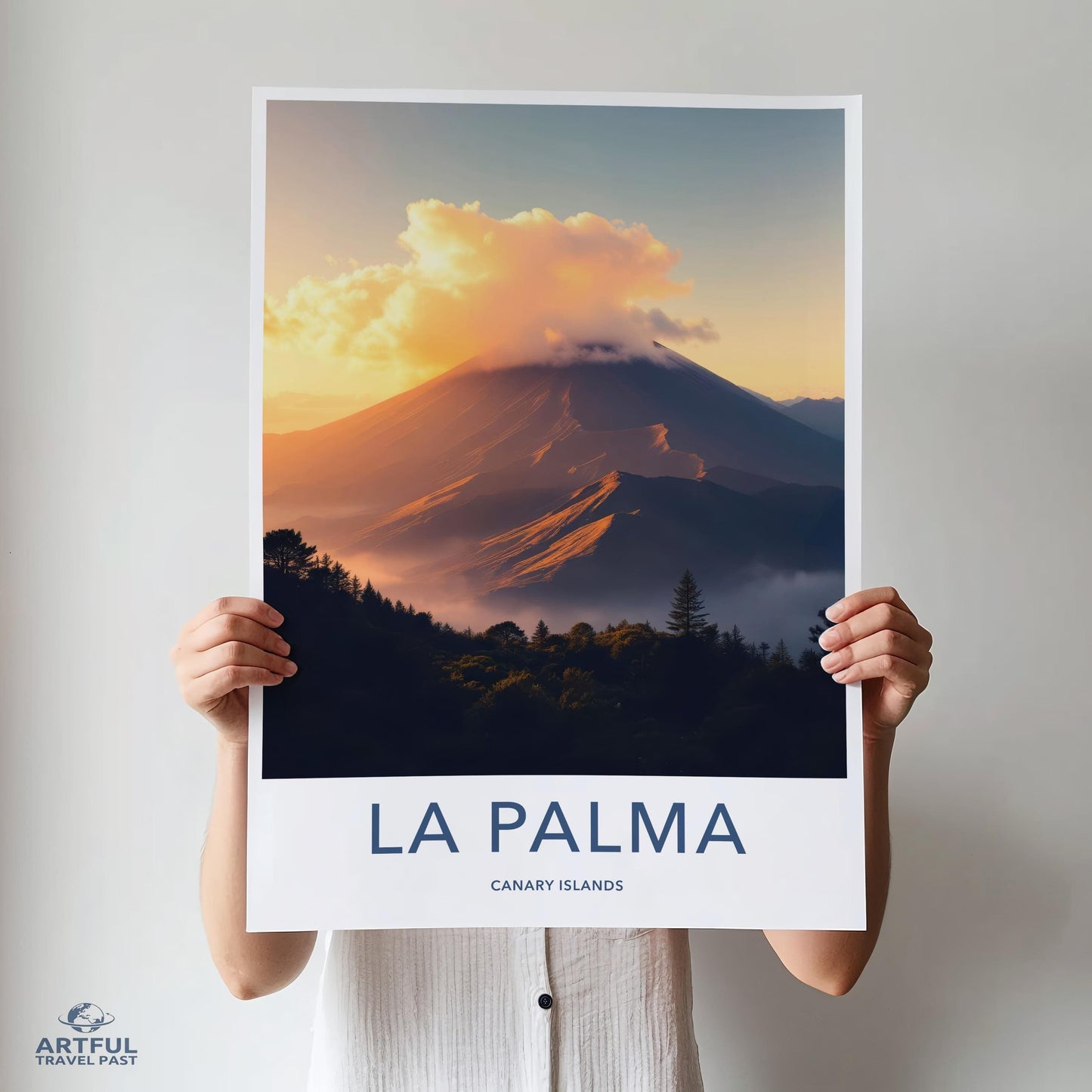 La Palma Poster - Canary Islands Art