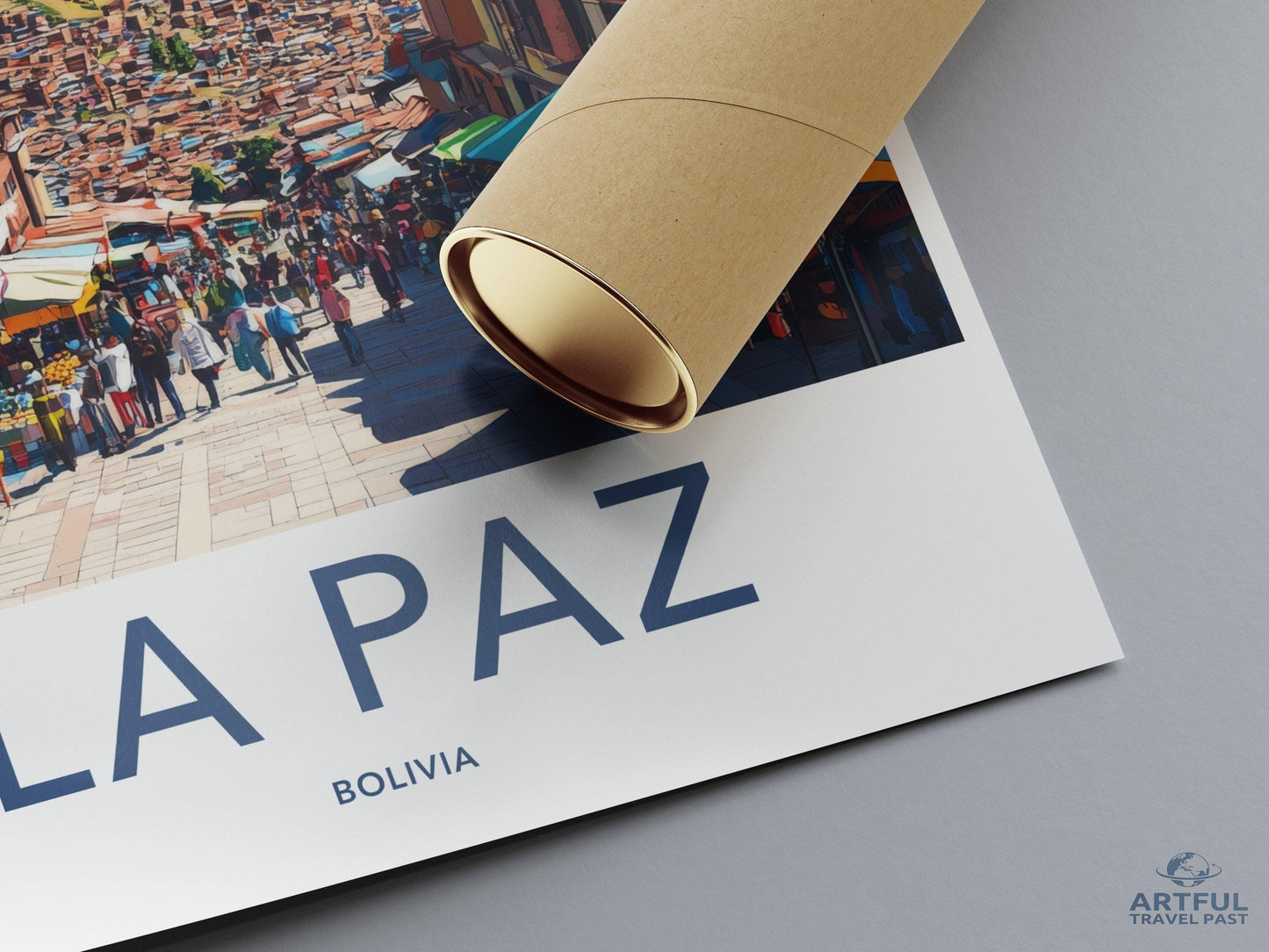 La Paz Poster - Bolivia Wall Art