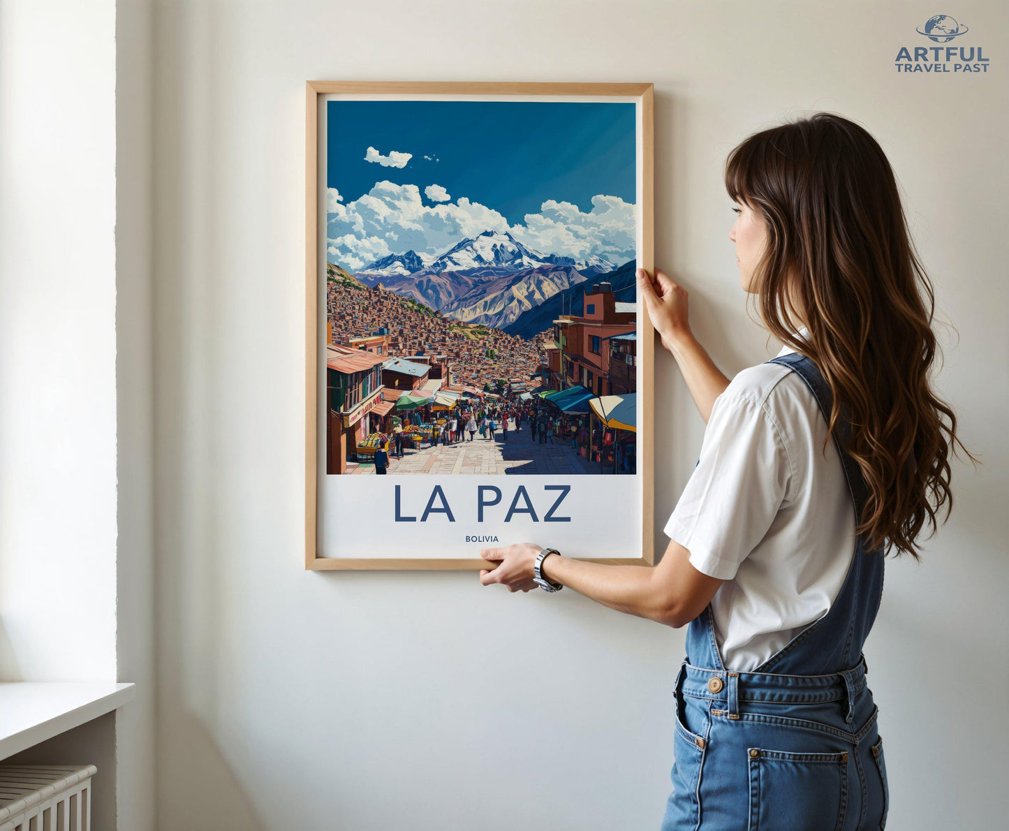 La Paz Poster - Bolivia Wall Art